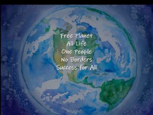 William Eastwood philosophy Volunteers of Earth one people no borders success for all