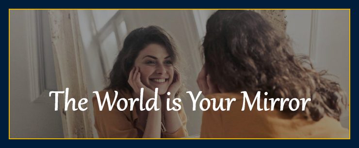 WE presents: The world is your mirror.