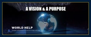 William Eastwood vision purpose world help charity philanthropy.