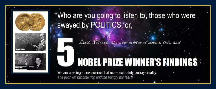 Do you believe politics or 5 Nobel Prize winners?